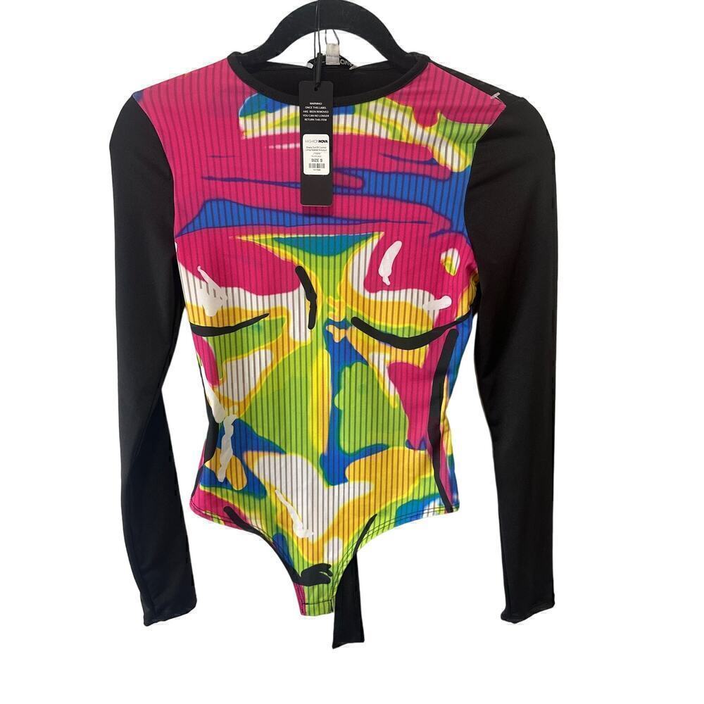 Fashion Nova Bodysuit, Womens size Small, NWT B78